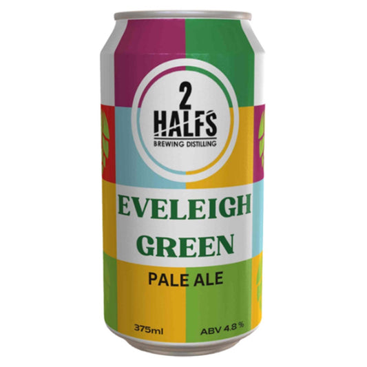 2Halfs Brewing Distilling 'Eveleigh Green' Pale Ale - 4 Pack