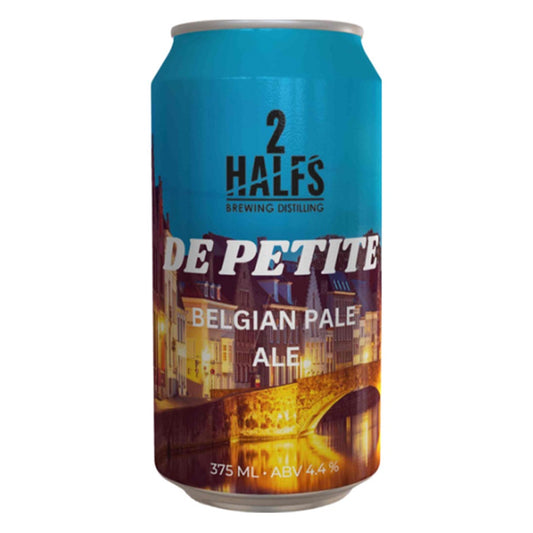 2Halfs Brewing Distilling 'De Petite' Belgian Pale Ale - 4 Pack
