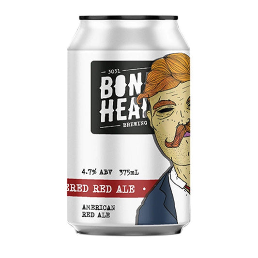 Bonehead Brewing 'Revered' American Red Ale - 4 Pack