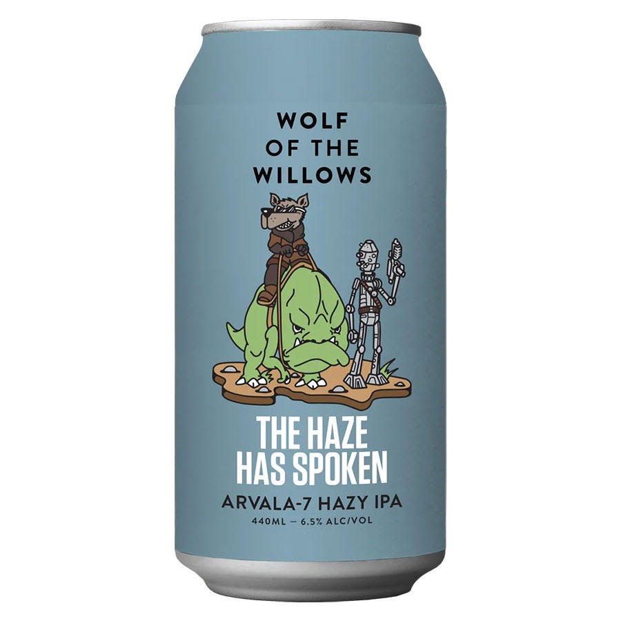 Wolf of the Willows The Haze Has Spoken Hazy IPA - 4 Pack