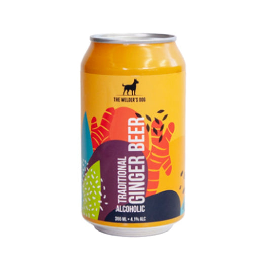 The Welder's Dog Farmhouse Ginger Beer - 4 Pack