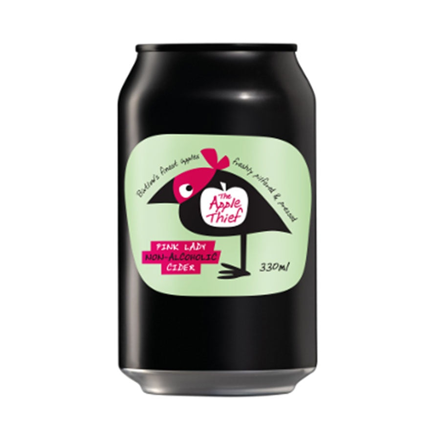 The Apple Thief Non-Alcoholic Pink Lady Cider - 4 Pack