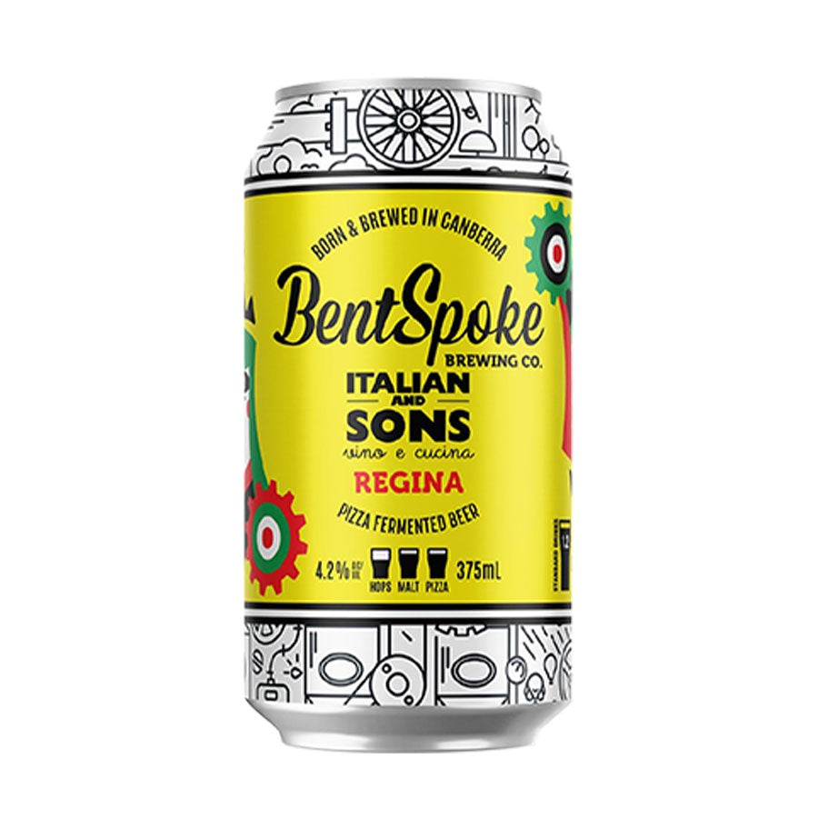 Bentspoke Brewing Co 'Regina' Pizza Fermented Beer - Single
