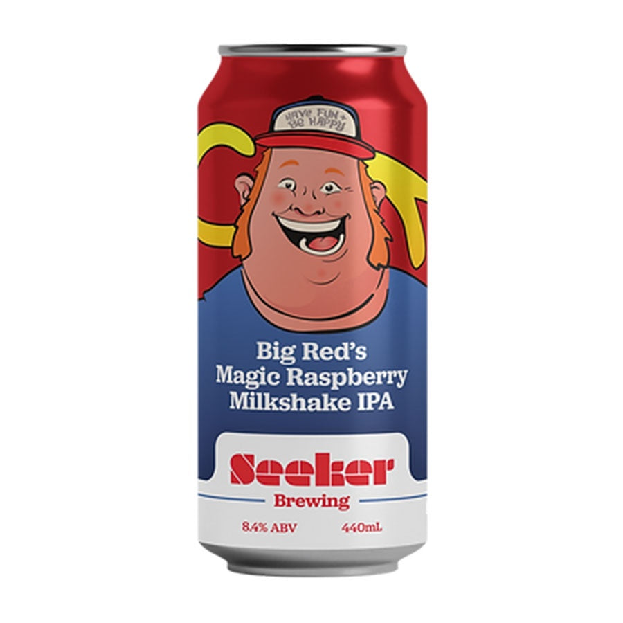 Seeker Brewing 'Big Red' Raspberry Milkshake IPA - 4 Pack
