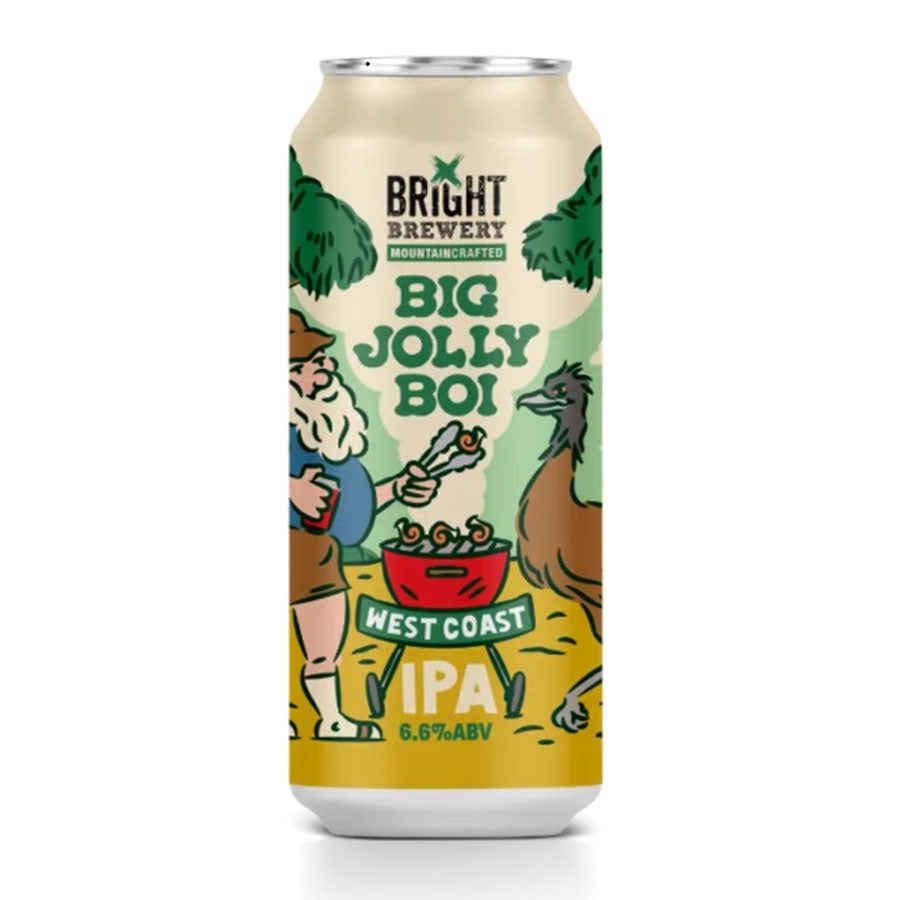 Bright Brewery 'Big Jolly Boi' West Coast IPA - 4 Pack