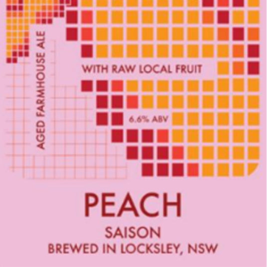 Cosmo Brewing Peach Saison 2022 - Single