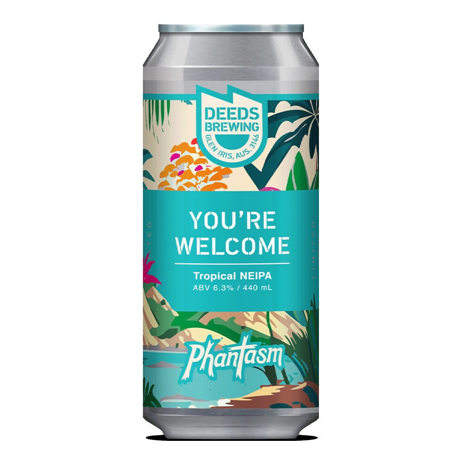 Deeds 'You're Welcome' Tropical NEIPA - 4 Pack