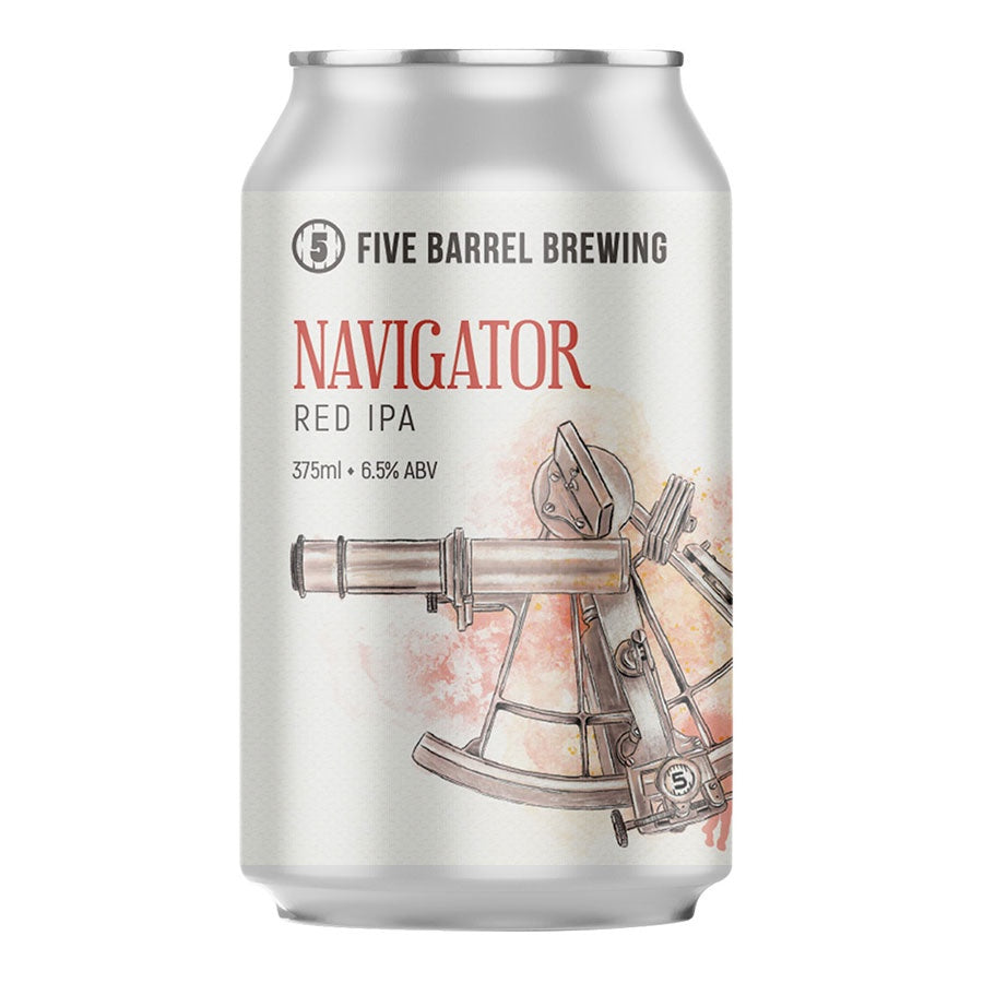 Five Barrel Brewing 'Navigator' Red IPA - Single