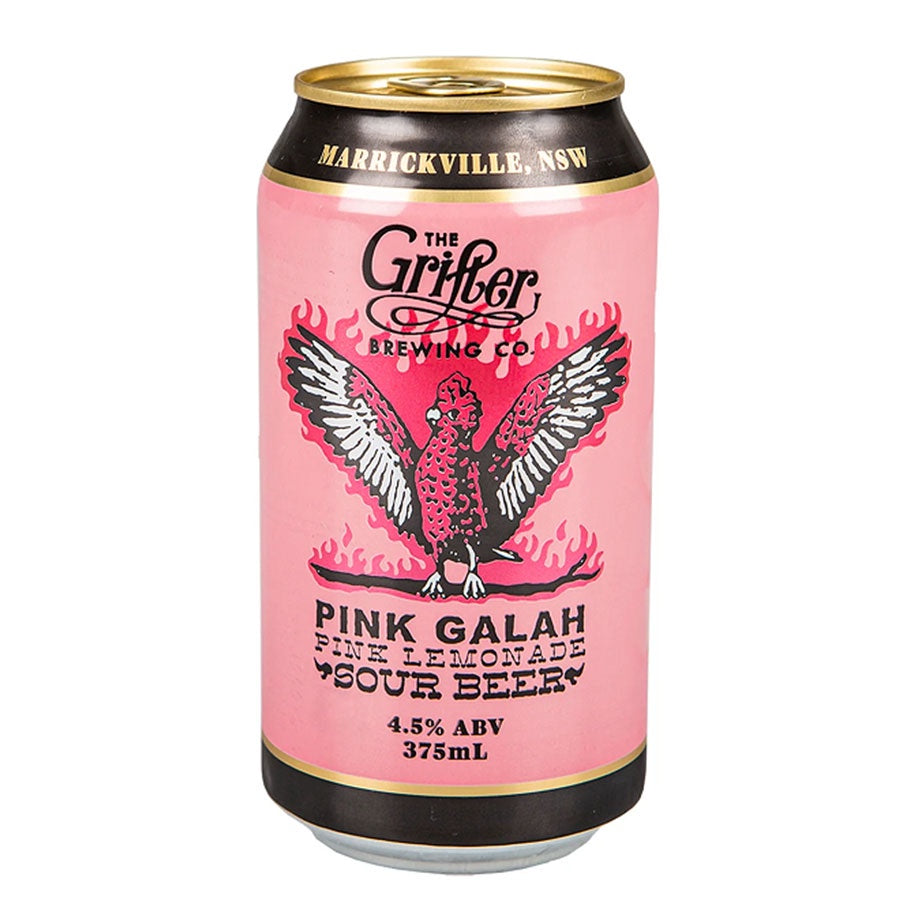 Grifter Brewing Co 'Pink Galah' Pink Lemonade Sour - 4 Pack