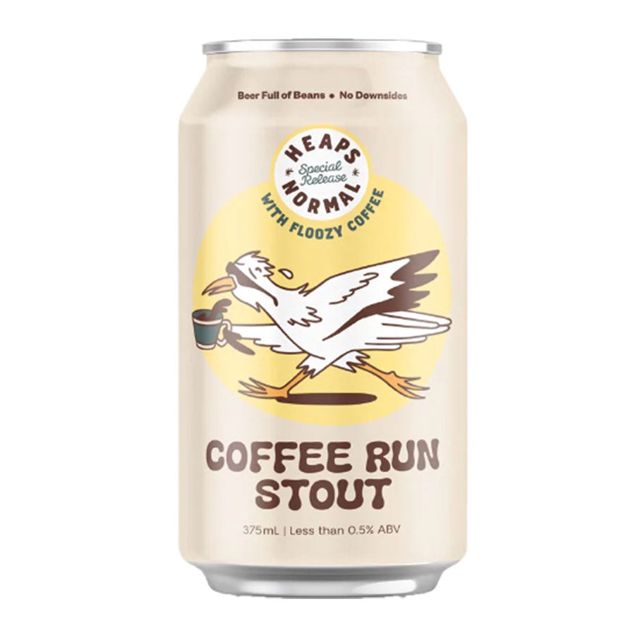 Heaps Normal Non-Alcoholic 'Coffee Run' Stout - 4 Pack