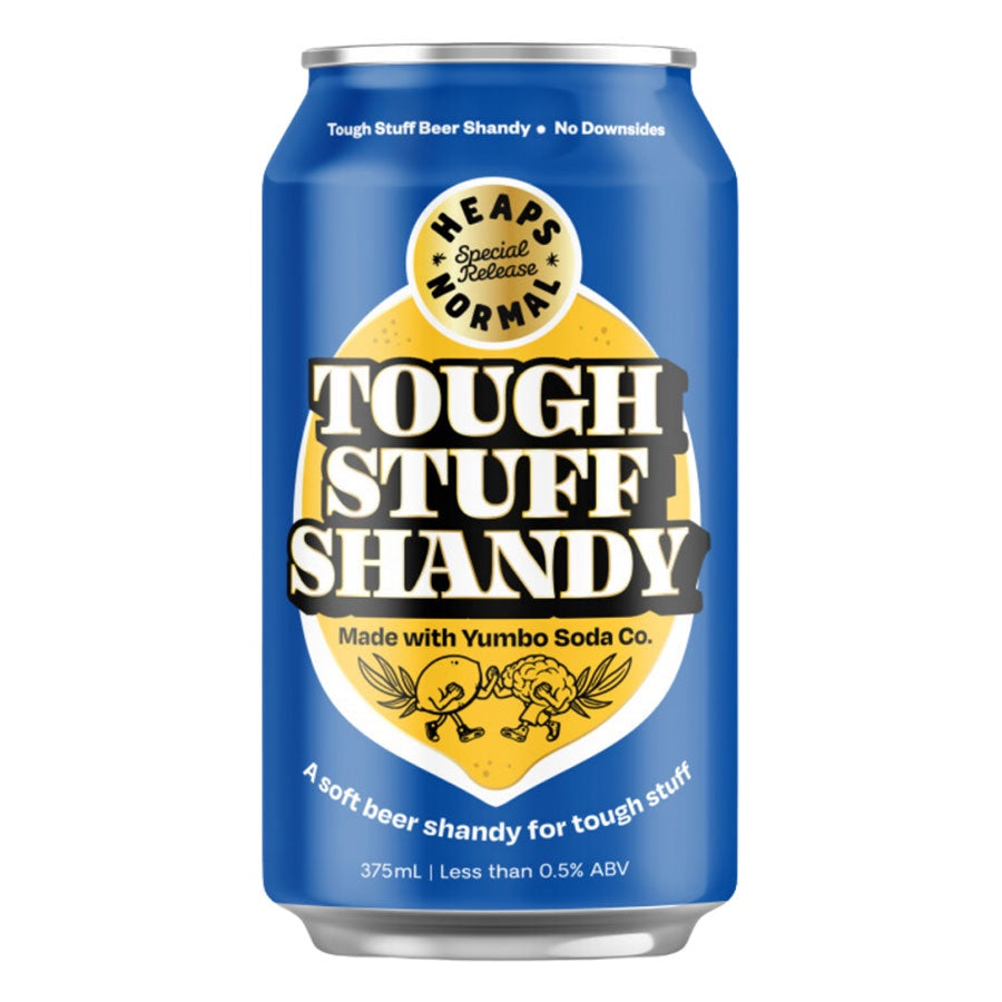 Heaps Normal x Yumbo Soda 'Tough Stuff' Shandy - 4 Pack