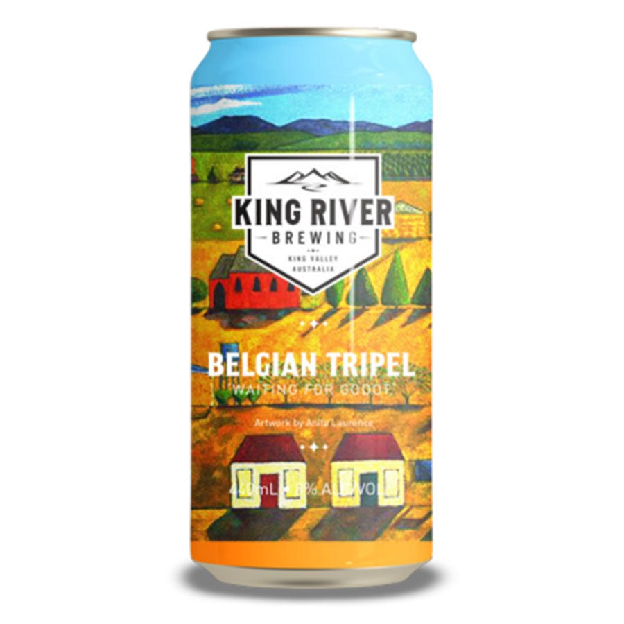 King River Brewing Belgian Tripel 440ml Can - 4 Pack