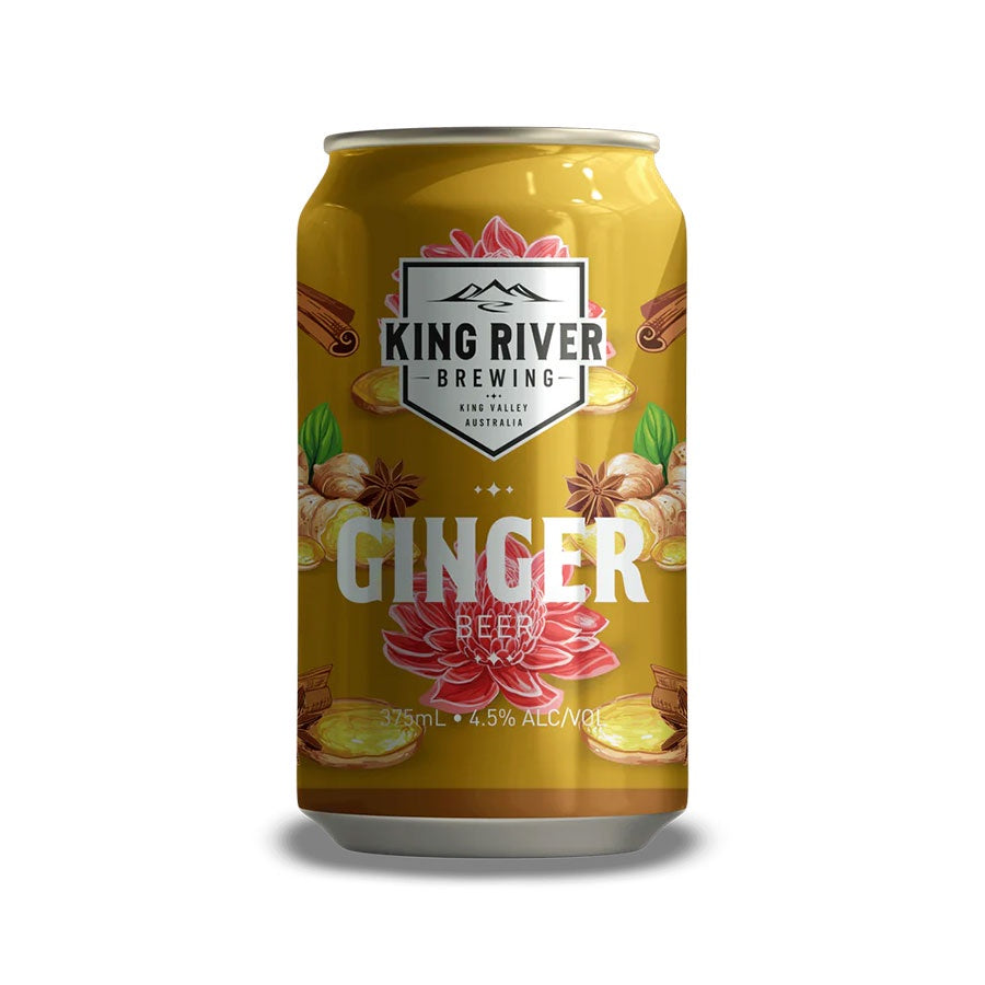 King River Brewing Ginger Beer - 4 Pack
