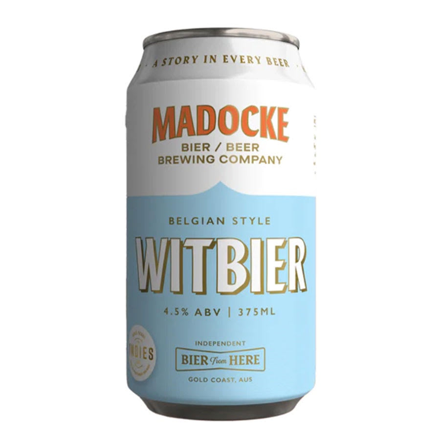 Madocke Beer Brewing Co Witbier - 4 Pack