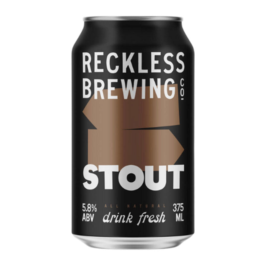 Reckless Brewing Co Stout - 4 Pack
