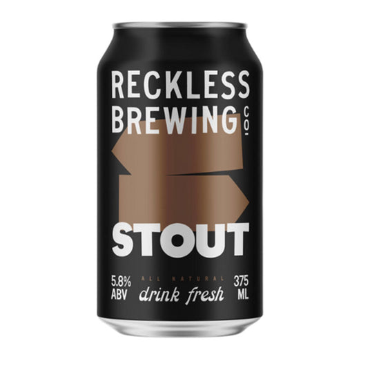 Reckless Brewing Co Stout - 4 Pack