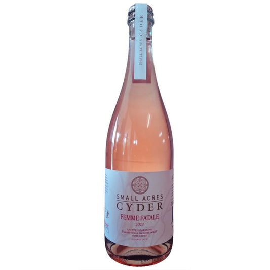 Small Acres Cyder 'Femme Fatale'  Rosé Cider