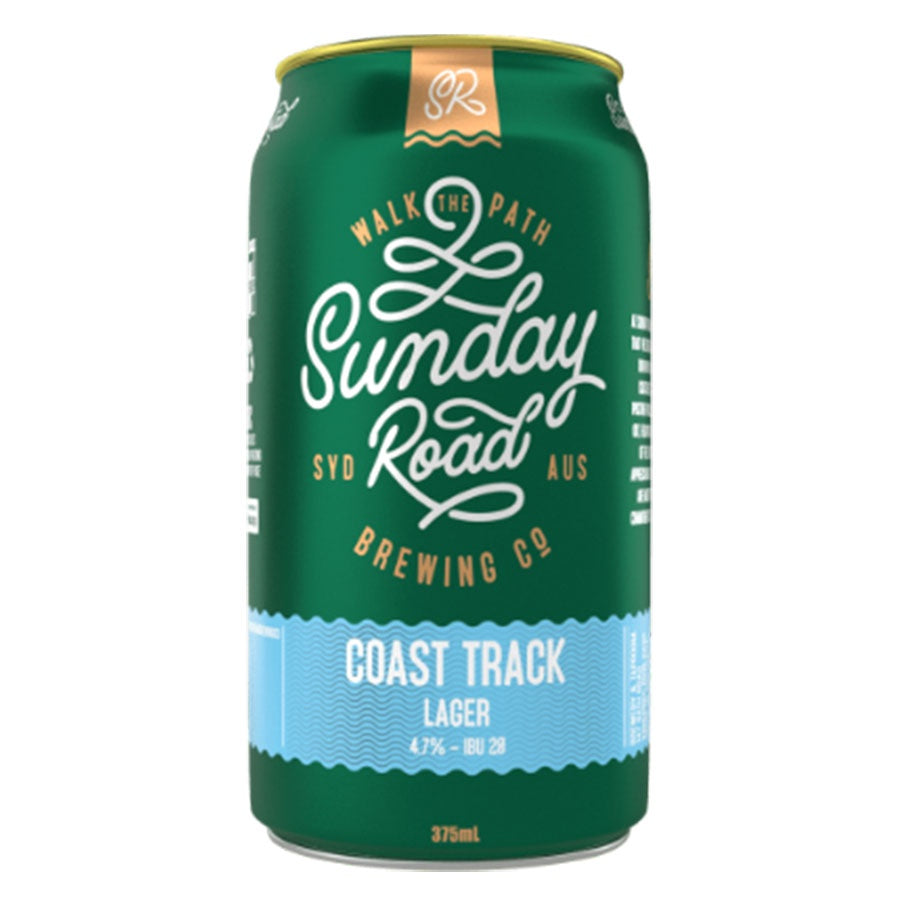 Sunday Road Brewing Co Coast Track Lager - 4 Pack