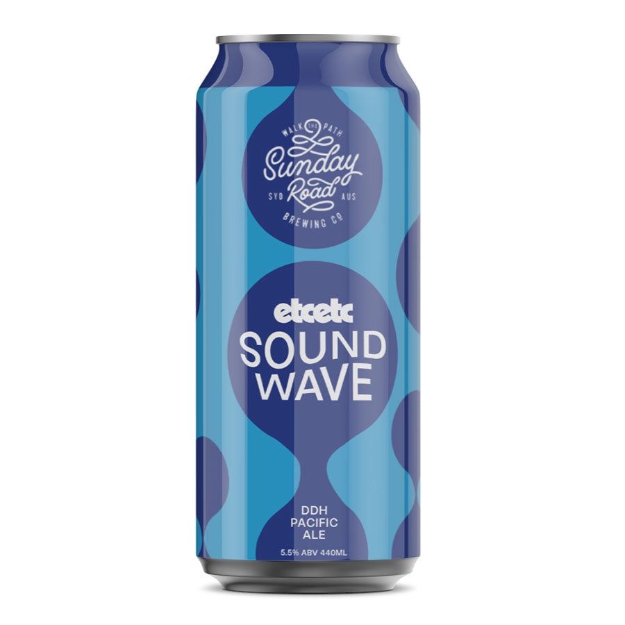 Sunday Road Brewing Co 'Sound Wave' DDH Pacific Ale - 4 Pack