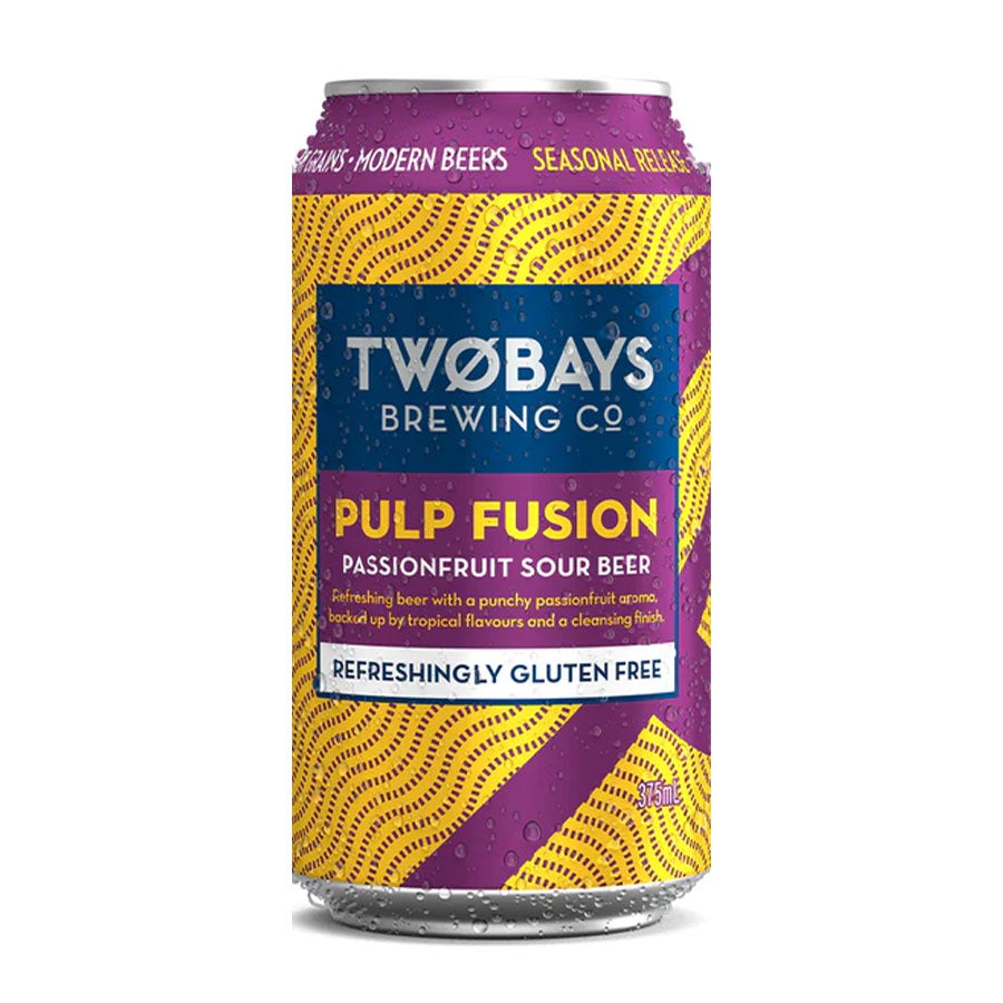 Two Bays Brewing Gluten Free 'Pulp Fusion' Passionfruit Sour - 4 Pack
