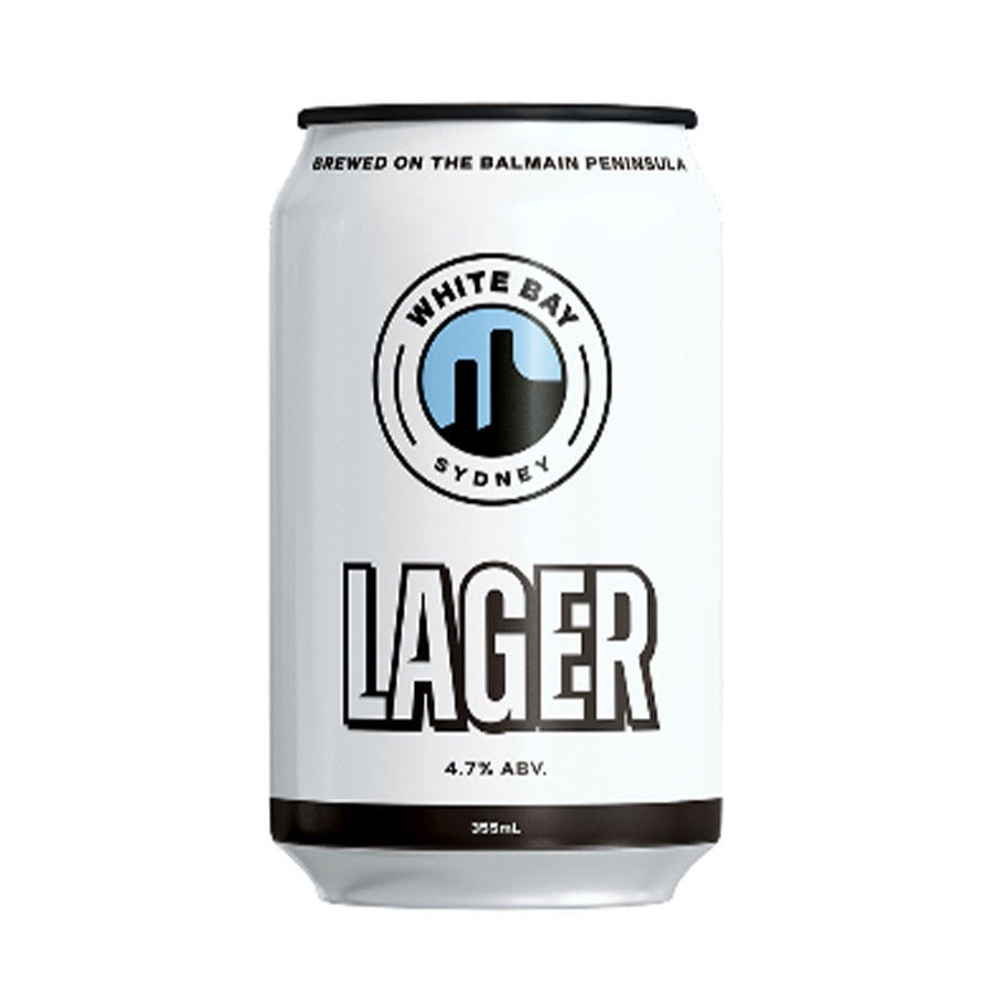 White Bay Beer Co Lager - Single