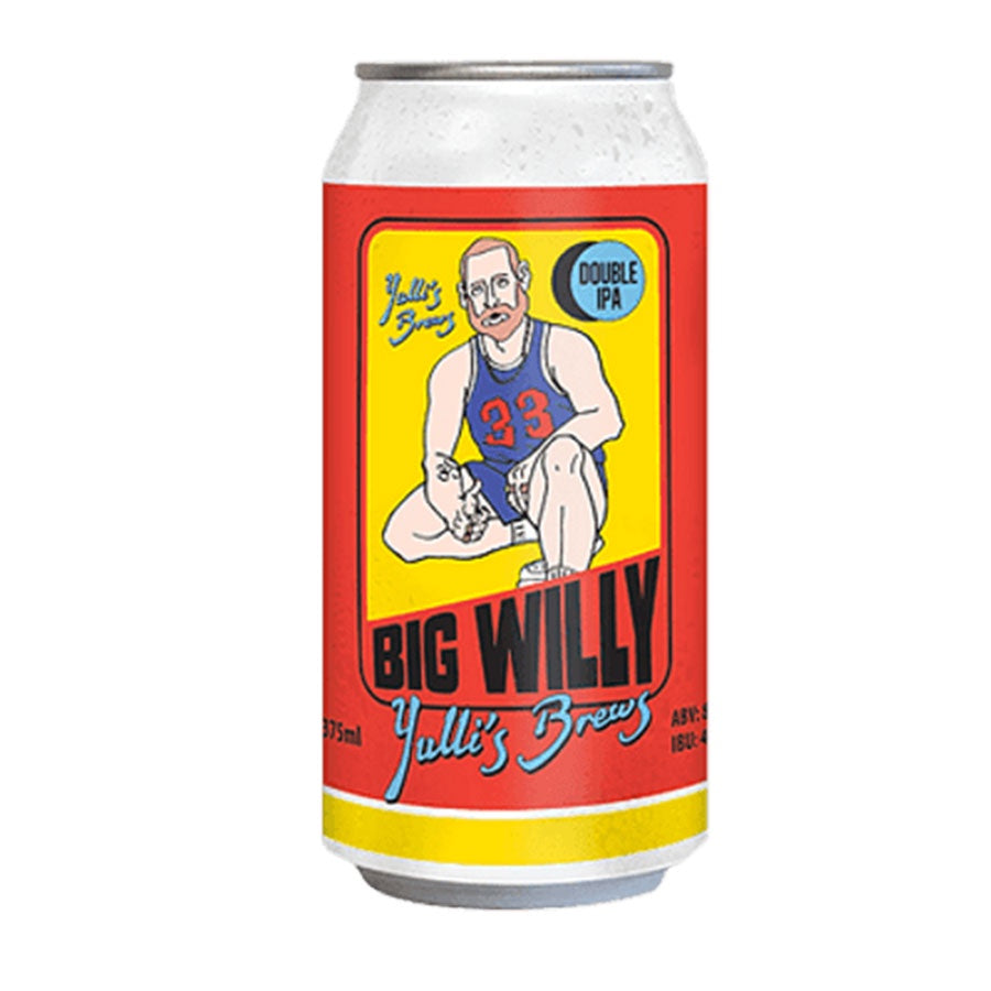 Yulli's Brews 'Big Willy' Double IPA - 4 Pack