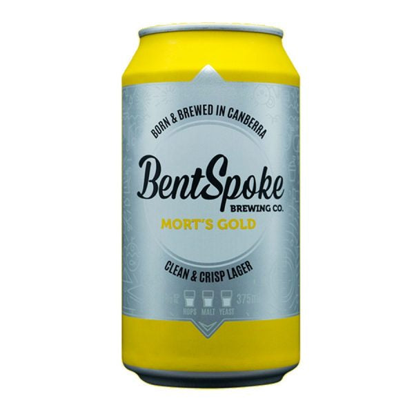 Bentspoke Brewing Co Mort's Gold Lager - 4 Pack