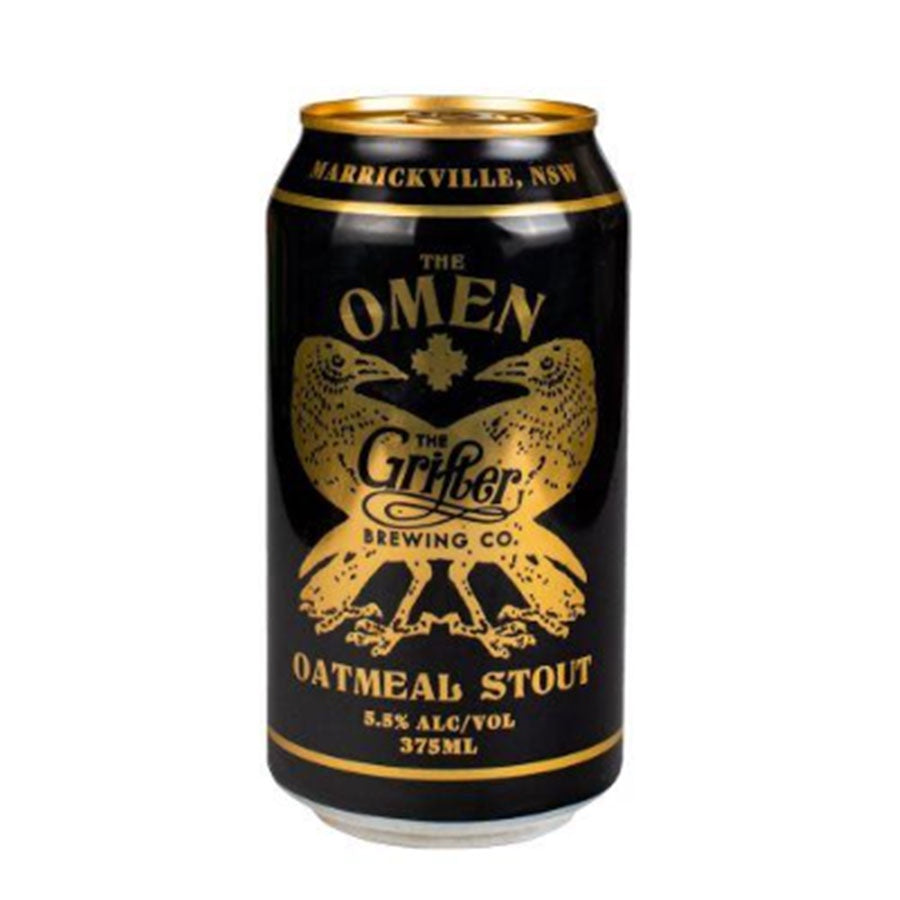 Grifter Brewing Co Omen Oatmeal Stout - 4 Pack