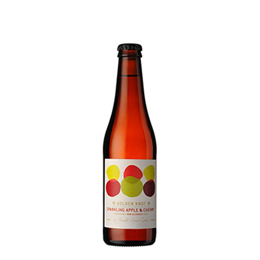 Small Acres Cyder 'Golden Knot' Apple & Cherry - Non Alcoholic - Single