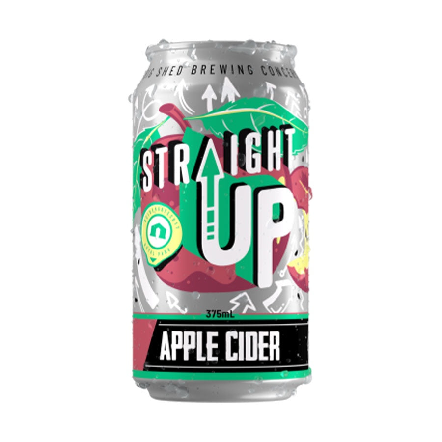 Big Shed Brewing 'Straight Up' Apple Cider - 4 Pack