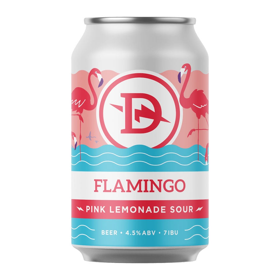 Dainton Brewery Flamingo Pink Lemonade Sour - 4 Pack