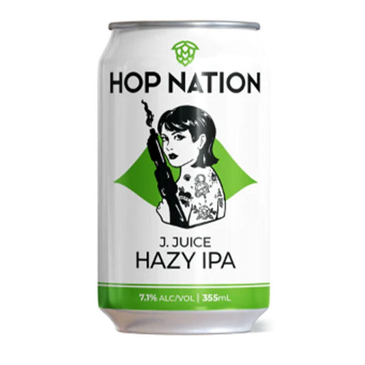 Hop Nation Brewing Co 'J. Juice' Hazy IPA - 4 Pack