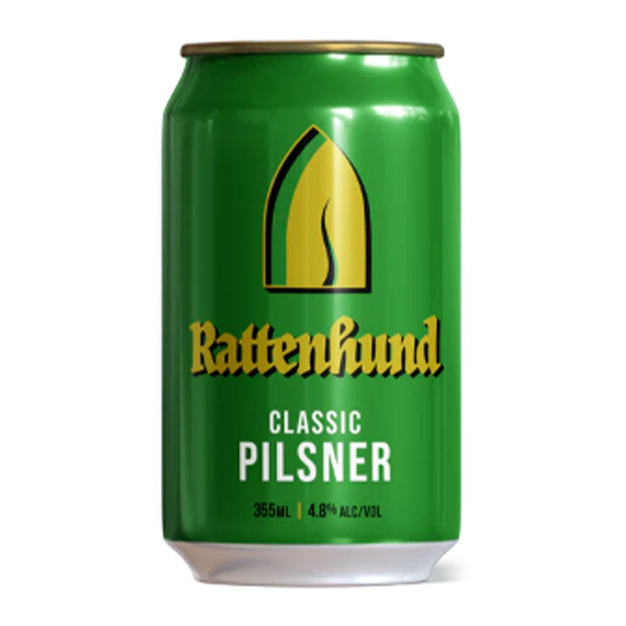 Hop Nation Brewing Co 'Rattenhund' Classic Pilsner - 4 Pack